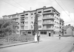 Östra Ågatan 59, 1936. Foto: Paul Sandberg, 1936