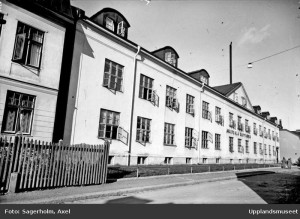 Uppsala Kappfabrik, 1935. Foto: Axel Sagerholm